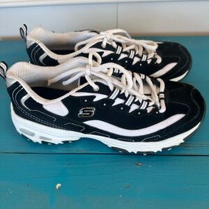 Skechers Women's Athletic Shoes - Black and White